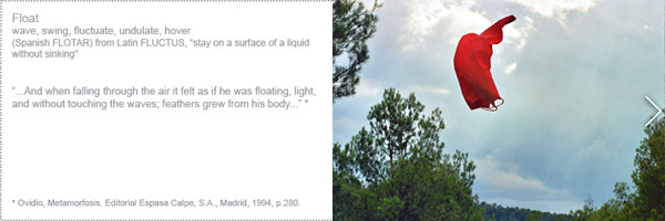 Page spread from The Dictionary of the Unreachable Concepts, 2003